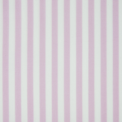 Wide White Pink Stripe